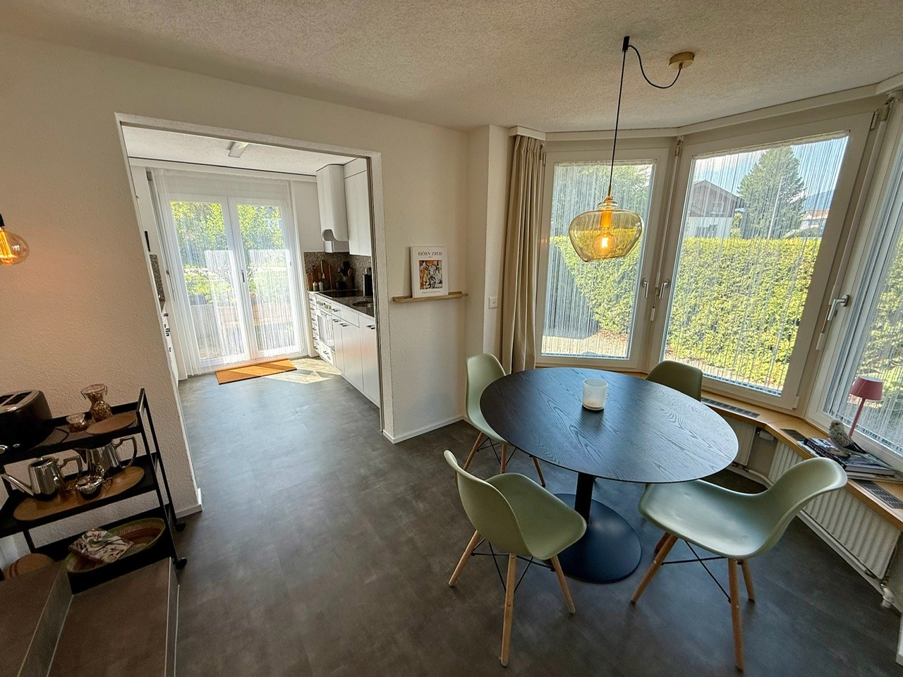 Ferienwohnung Lagom Essbereich