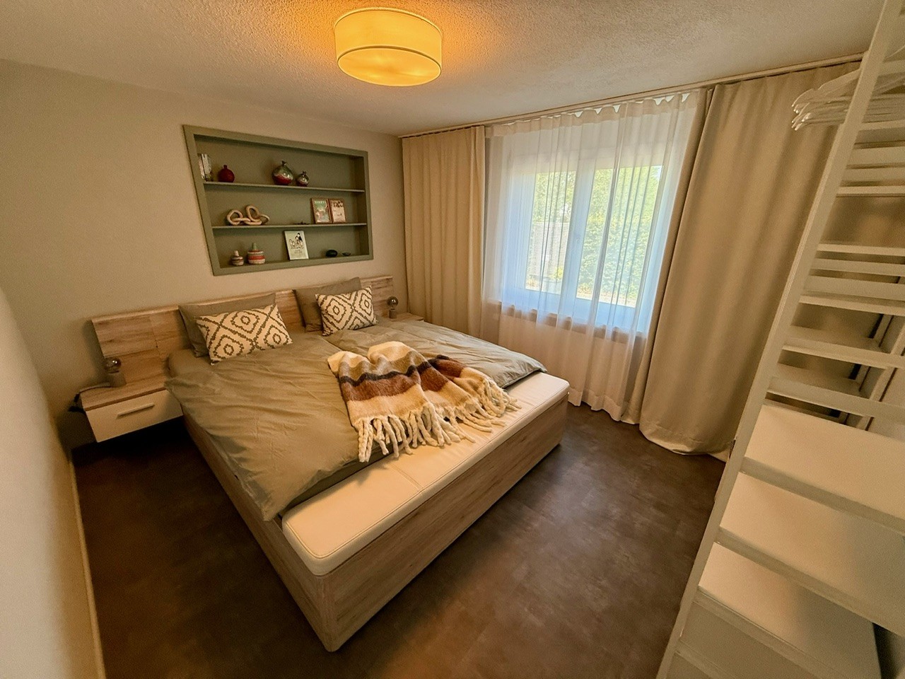 Ferienwohnung Lagom Schlafzimmer