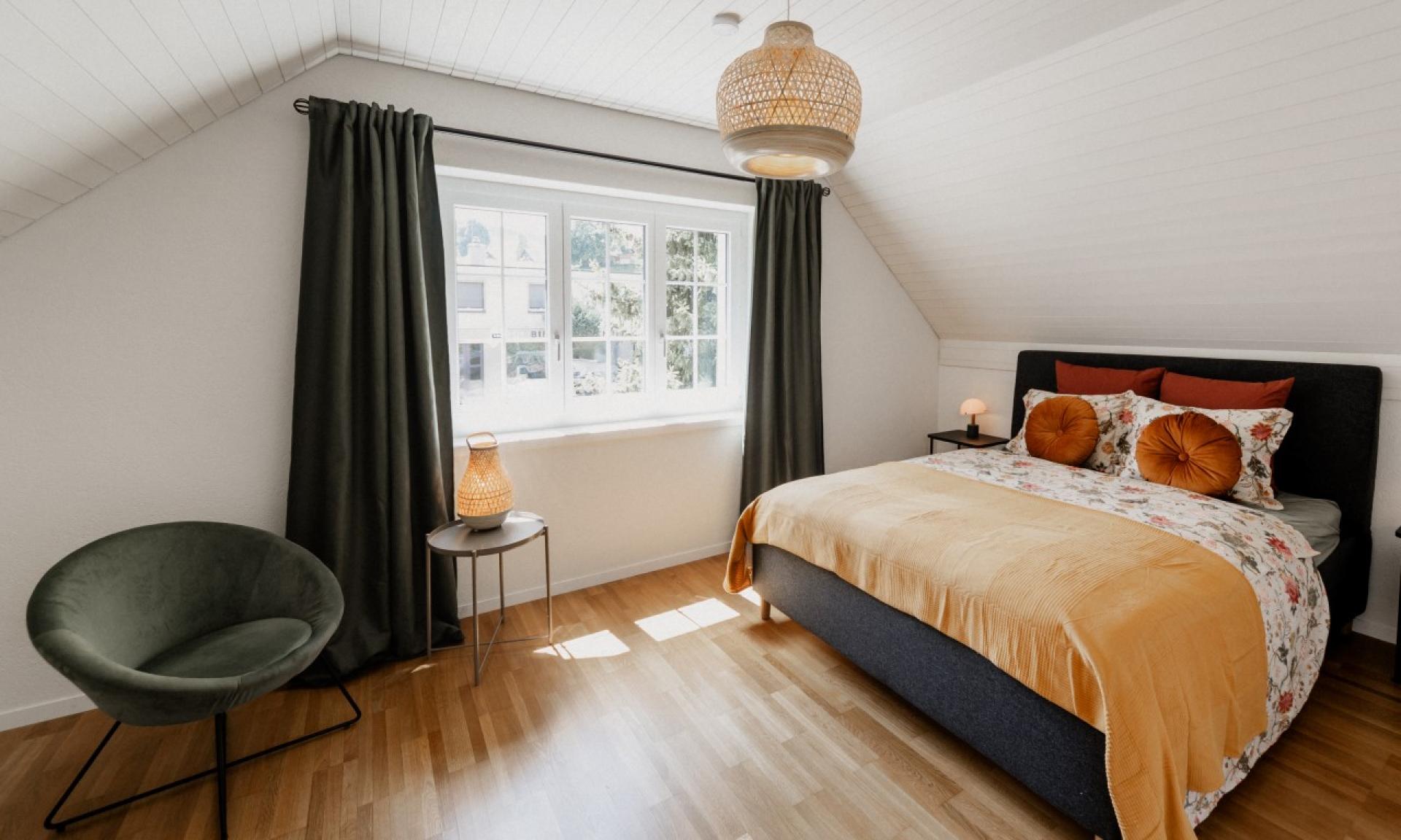 Stilvoll eingerichtete Ferienwohnung am Sihlsee.