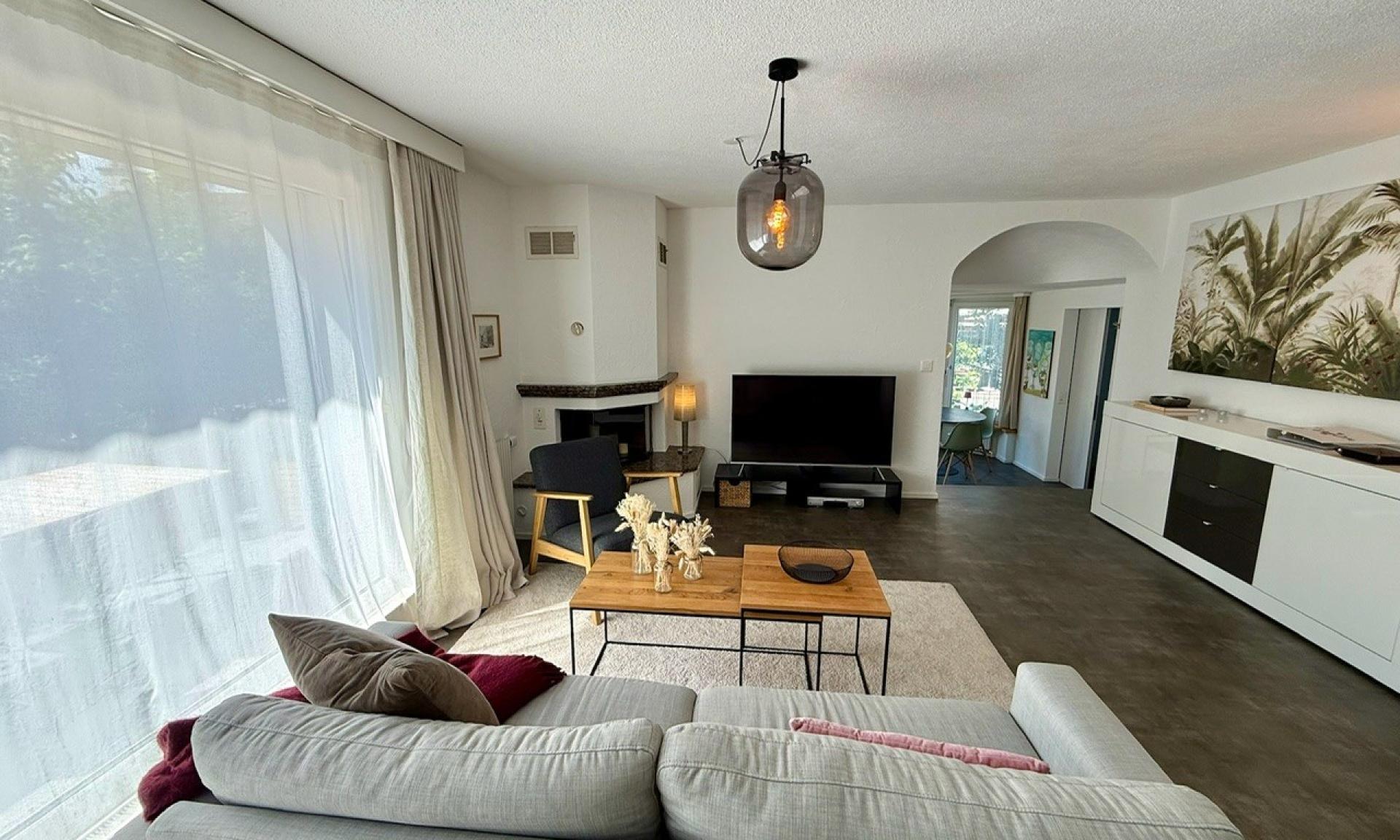 Ferienwohnung Lagom Wohnzimmer