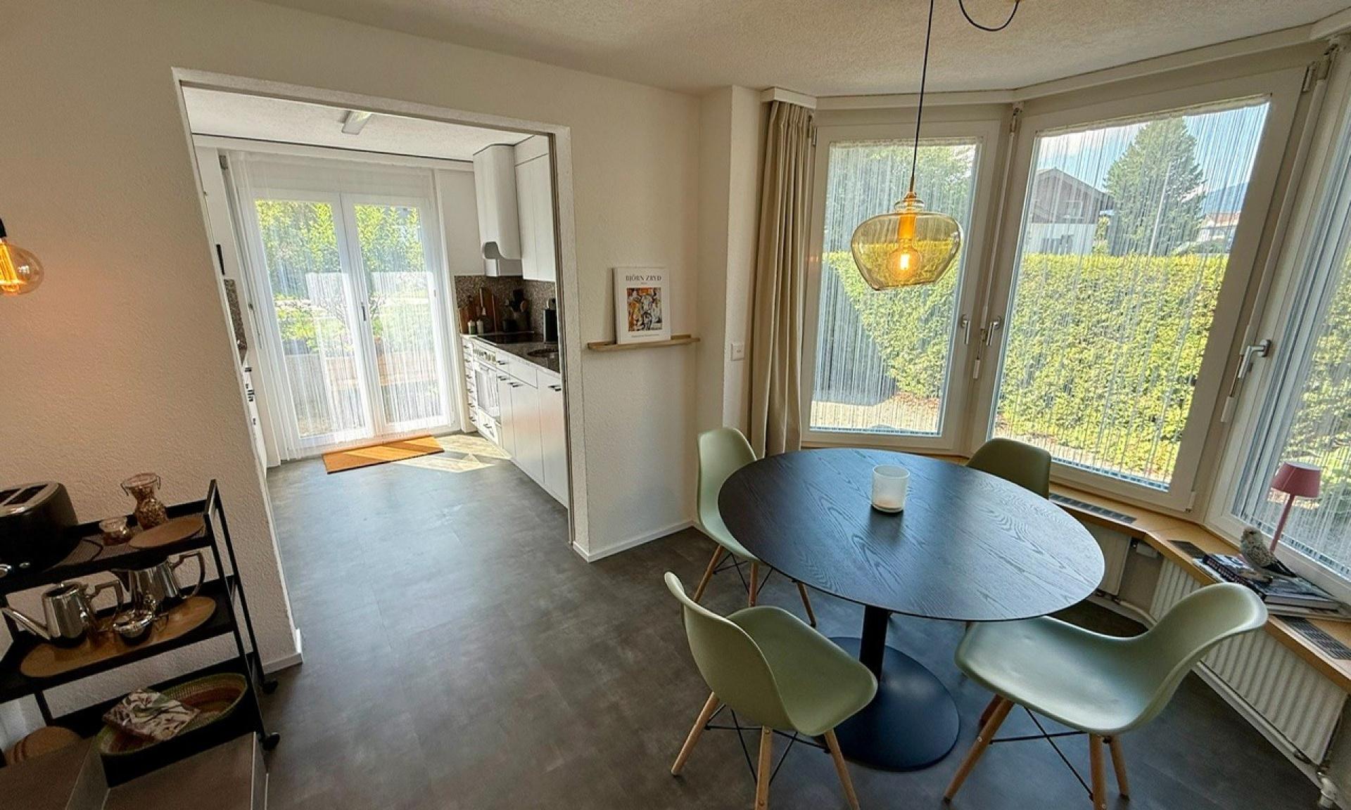 Ferienwohnung Lagom Essbereich