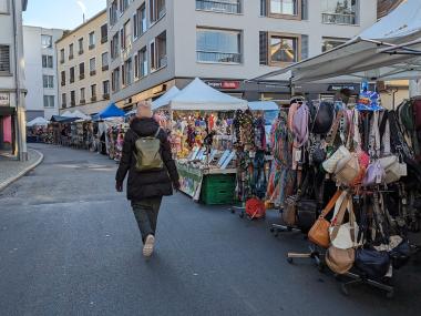 Der Gallusmarkt findet im Oktober statt.