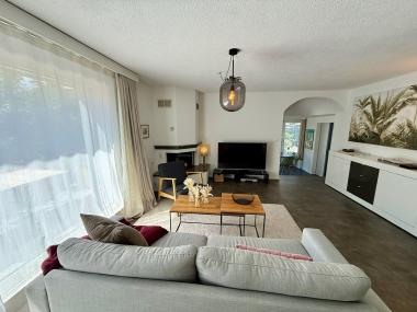 Ferienwohnung Lagom Wohnzimmer