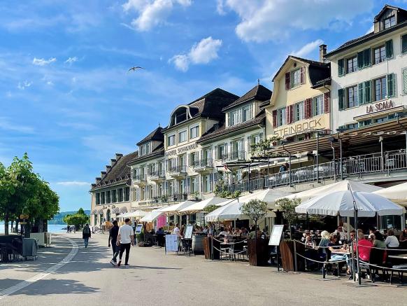 Restaurants an der Promenade Rapperswil